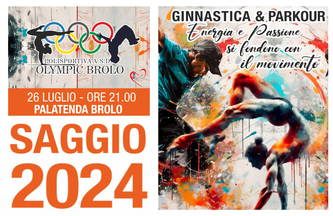 SAGGIO 2024 - 26 Luglio ore 21:00 Palatenda Brolo